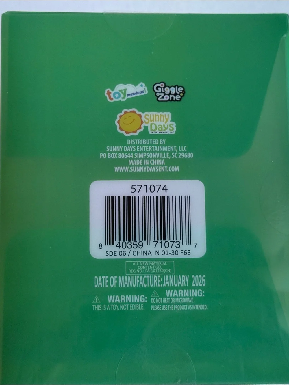 Peach squeeezy  Sensory Toy